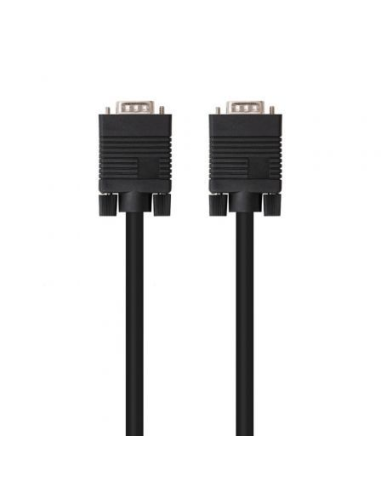 Cable SVGA Nanocable 10.15.1303/ VGA Macho - VGA Macho/ 3m/ Negro