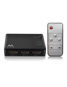 EWENT EW3730 Switch HDMI 4K 3x1con mando distancia