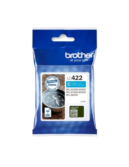 Brother Cartucho LC422C Cian