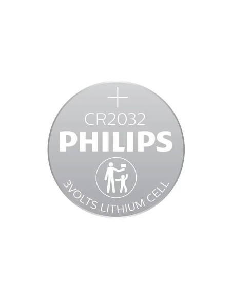 Philips Pila Boton Litio CR2032 3v Blister*5