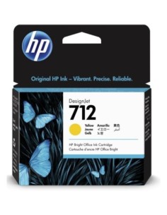 HP Cartucho 712 Amarillo