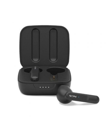 Auriculares Bluetooth NGS Ártica Move con estuche de carga/ Autonomía 7h/ Negros