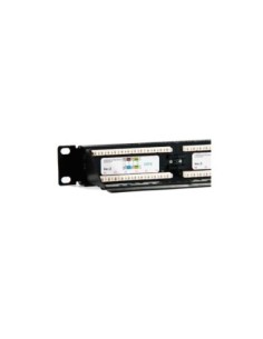 2LAN Patch Panel 19" CAT6 24 Puertos UTP