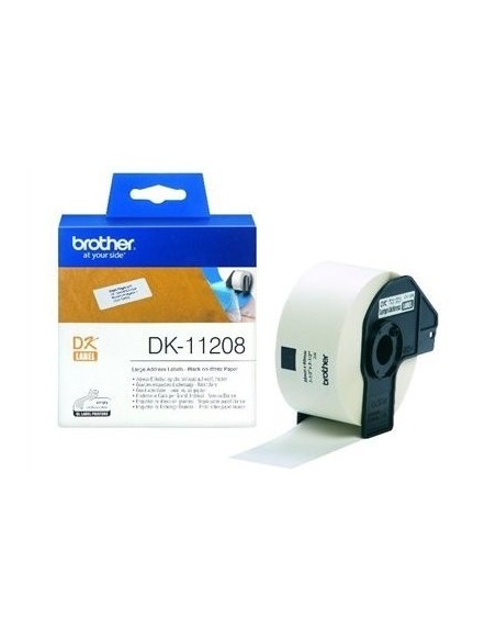 Brother Etiquetas DK11208 Direccion 38x90mm