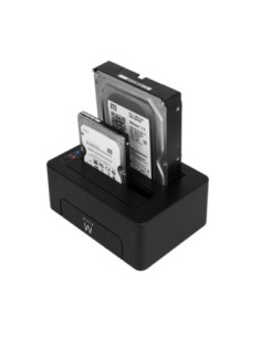 Ewent EW7014 Dock Station Dual 2'5"-3'5" USB 3'1