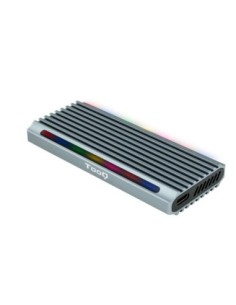 Tooq Caja Externa SSD M2 NGFF/NVMe USB-A Gris