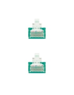 Nanocable Latiguillo RJ45 Cat' 6 UTP 0'5 M Verde 2