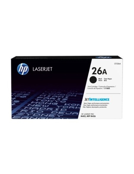 HP Tóner 26A Negro