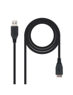Nanocable Cable USB 3.0 Tipo A/macho-MicroUsb/B 1m