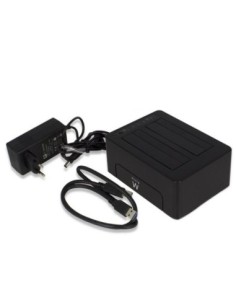 Ewent EW7014 Dock Station Dual 2'5"-3'5" USB 3'1 2