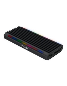 Tooq Caja Externa SSD M2 NGFF/NVMe USB-C Negro