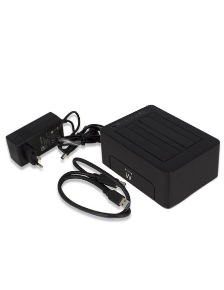 Ewent EW7014 Dock Station Dual 2'5"-3'5" USB 3'1