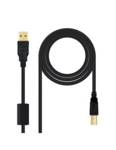 Nanocable Cable USB 2.0 Impresora Ferrita  2.0 M