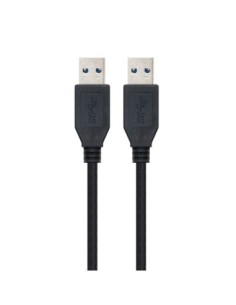 Nanocable Cable USB 3.0. tipo A/M-A/M. Negro. 1m 2