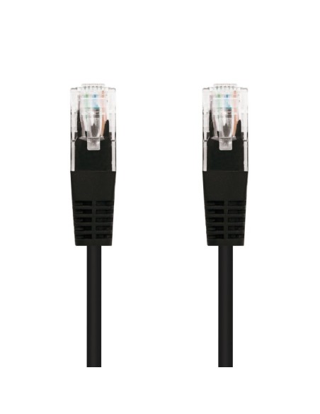 Nanocable Latiguillo Cat'6 UTP 25cm Negro
