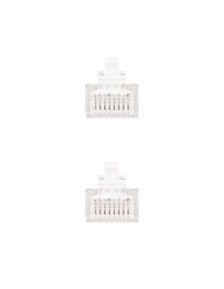 Nanocable Latiguillo Cat'6 UTP 25cm Blanco