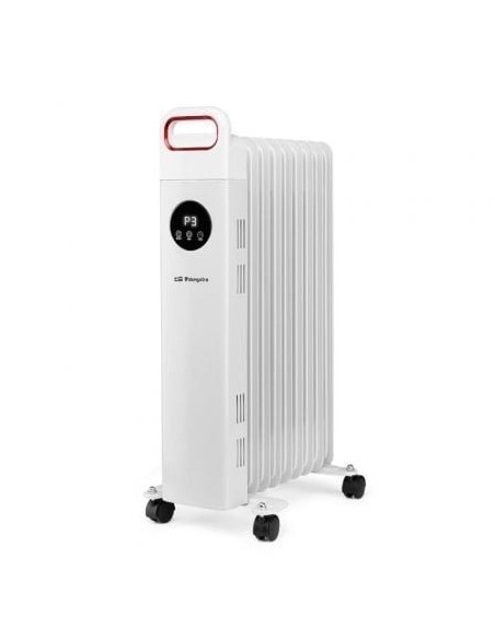 Radiador de Aceite Orbegozo RAW 2000/ 3 Potencias/ 2000W/ 9 Elementos Caloríficos/ WiFi