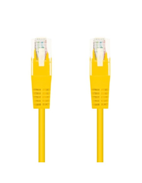 Nanocable Latiguillo Cat'6 UTP 25cm Amarillo