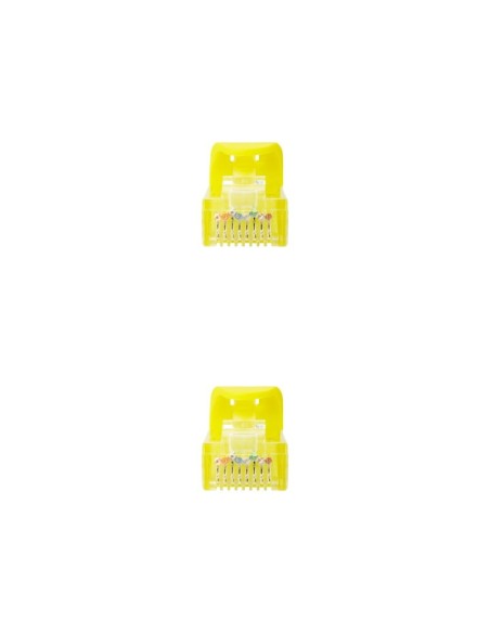 Nanocable Latiguillo LSZH Cat'6A SFTP 25cm Amarill