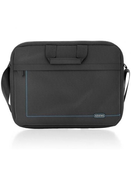 Maletín Aisens ASBG-BC022-BK para Portátiles hasta 15.6'/ Negro