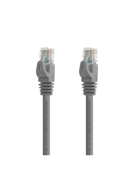 Aisens Latiguillo Rj45 Cat'6A Utp Gris 5'0M