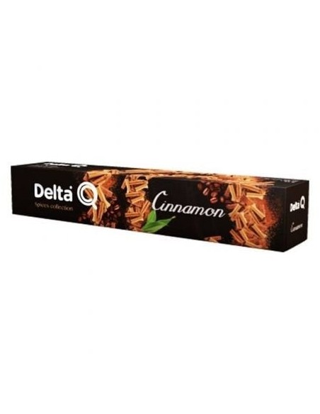 Cápsula Delta Cinnamon para cafeteras Delta/ Caja de 10