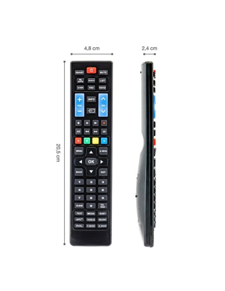 EWENT EW1575 Mando TV universal para LG y Samsung