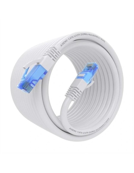 Aisens Cable RJ45 CAT'6 UTP AWG26 CCA Blanco 7'5m