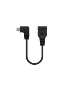 Nanocable Cable USB 20 OTG Tipo Micro B/M-A/H15cm