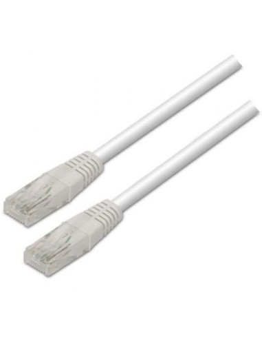 Cable de Red RJ45 UTP Aisens A133-0200 Cat.5e/ 5m/ Blanco