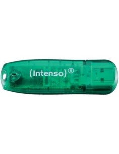 Intenso 3502460 Lápiz USB 20 Rainbow 8GB Verde