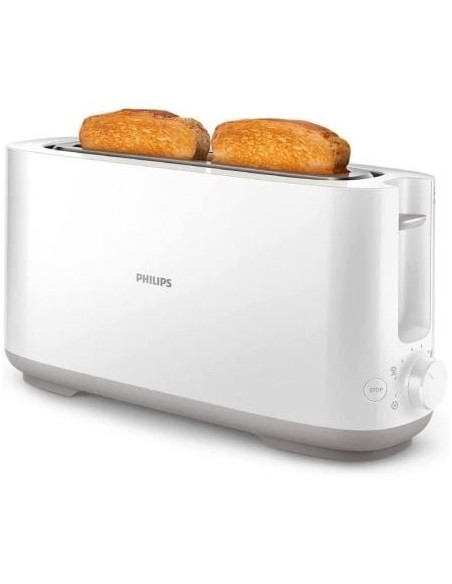 Tostador Philips Daily Collection HD2590/ 1030W/ Blanco
