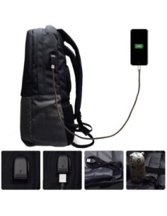EWENT EW2529 Mochila 17.3" + Puerto usb 2