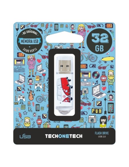 TECH ONE TECH Camper Van-Van 32 Gb USB 20