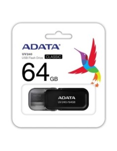 ADATA Lapiz Usb UV240 64GB USB 20 Negro