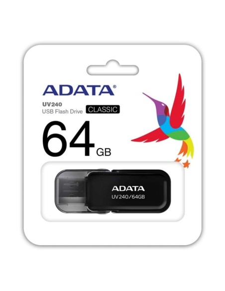 ADATA Lapiz Usb UV240 64GB USB 20 Negro