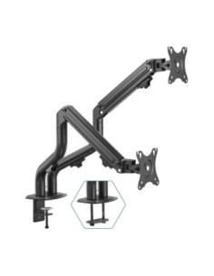 iggual SPMP02 Soporte pinza 2 monitores 17"-32"pro