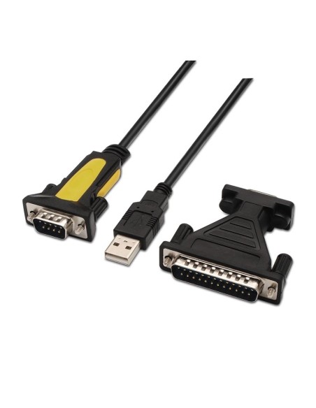 Nanocable Adaptador Usb a Serie  DB9M/25H