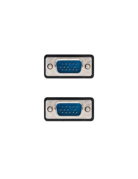 Nanocable Cable Conmutador Vga 3 M Negro