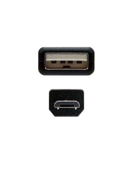 Nanocable Cable USB 2'0 A/M Micro USB B/M 0'8 M