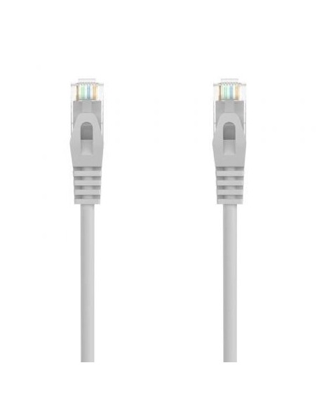 Cable de Red RJ45 AWG24 UTP Aisens A145-0554 Cat.6A/ LSZH/ 1.5m/ Gris