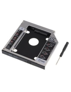 EWENT ADAP'HDD/SSD SATA PARA UNIDAD ÓPTICA 12'7mm 2