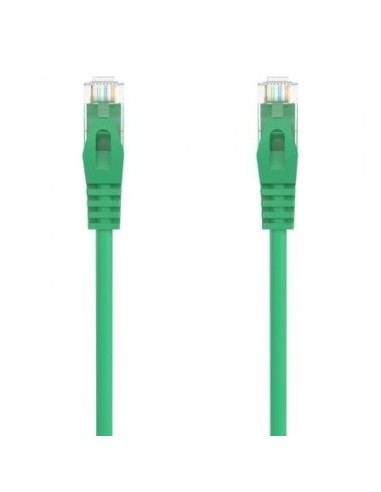 Cable de Red RJ45 AWG24 UTP Aisens A145-0581 Cat.6A/ LSZH/ 1.5m/ Verde