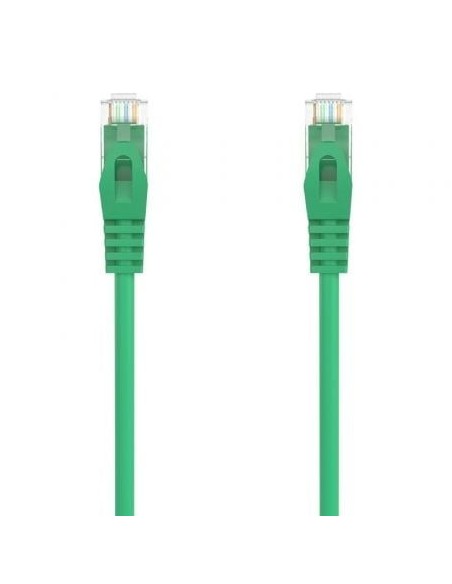 Cable de Red RJ45 AWG24 UTP Aisens A145-0581 Cat.6A/ LSZH/ 1.5m/ Verde