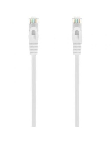 Cable de Red RJ45 AWG24 UTP Aisens A145-0595 Cat.6A/ LSZH/ 1.5m/ Blanco