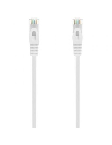 Cable de Red RJ45 AWG24 UTP Aisens A145-0595 Cat.6A/ LSZH/ 1.5m/ Blanco