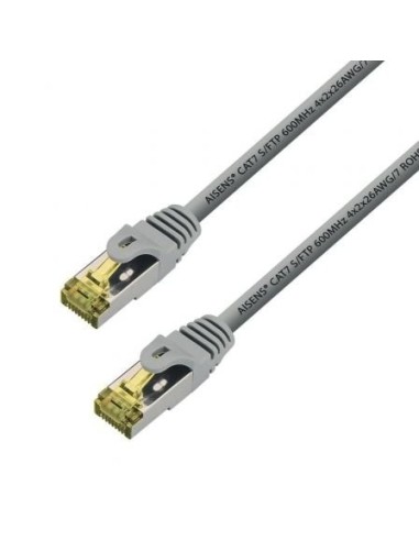 Cable de Red RJ45 S/FTP Aisens A146-0335 Cat.7/ 2m/ Gris