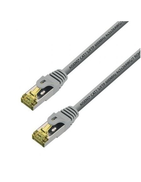 Cable de Red RJ45 S/FTP Aisens A146-0335 Cat.7/ 2m/ Gris