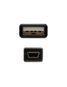 Nanocable Cable USB 2'0 Tipo A/M-Mini USB 5PIN/M1M