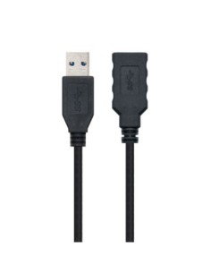 Nanocable Cable USB 3'0 Tipo A/M-A/H Negro 3'0 m 2